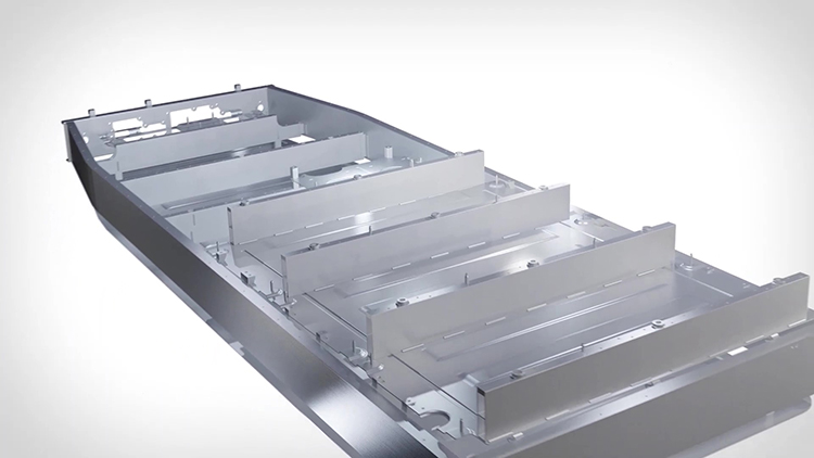 Aluminum Battery Enclosure made by Magna