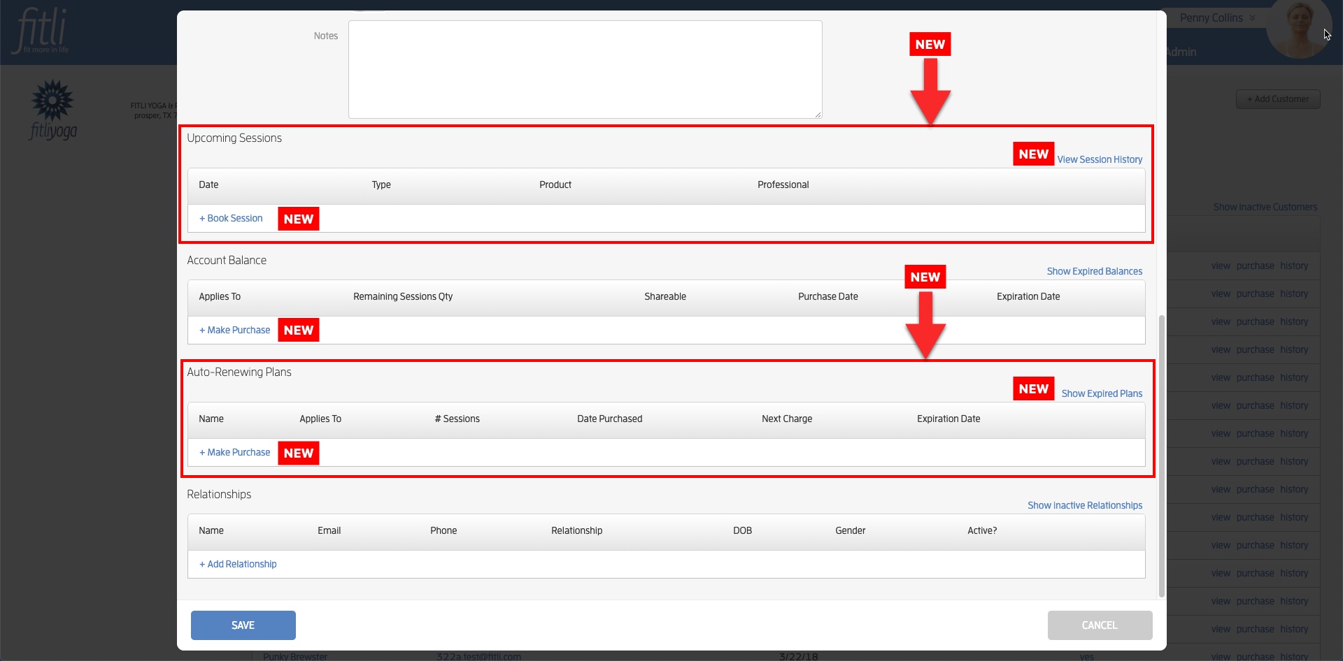 Edit Customer UI Changes