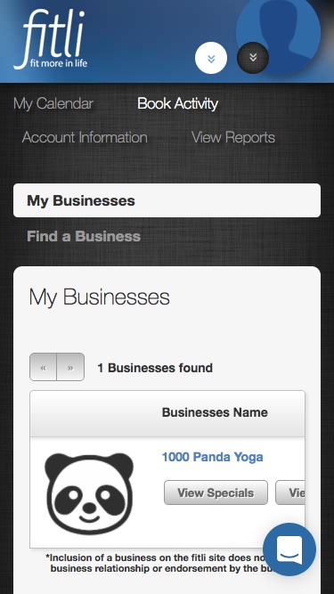 fitli client bookactivity mybusinesses old