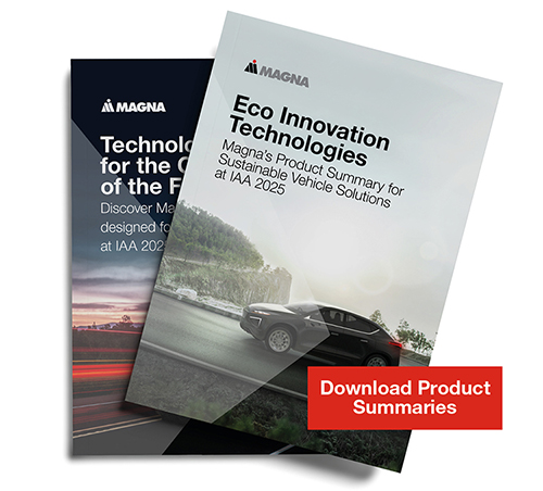 Front Covers of product summaries for IAA 2025